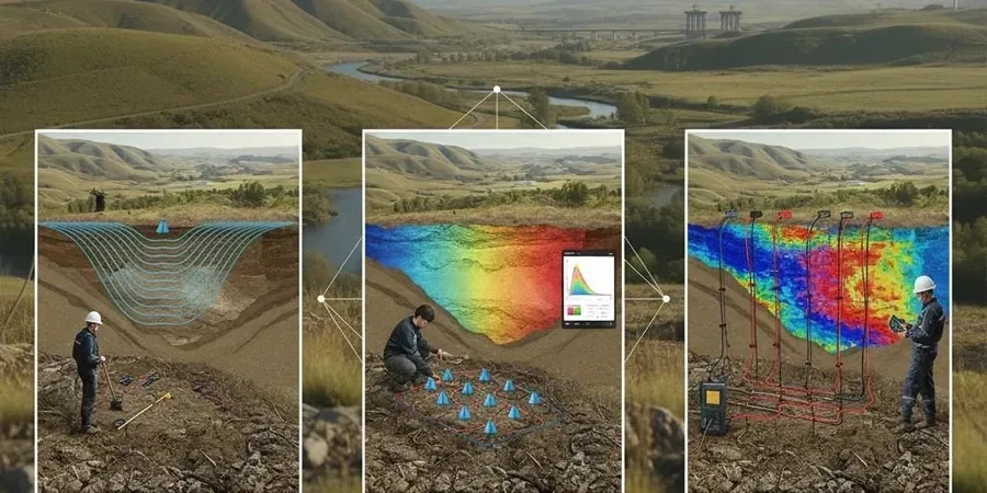 Illustrative image of Seismic tomography (refraction/reflection) in Hobart